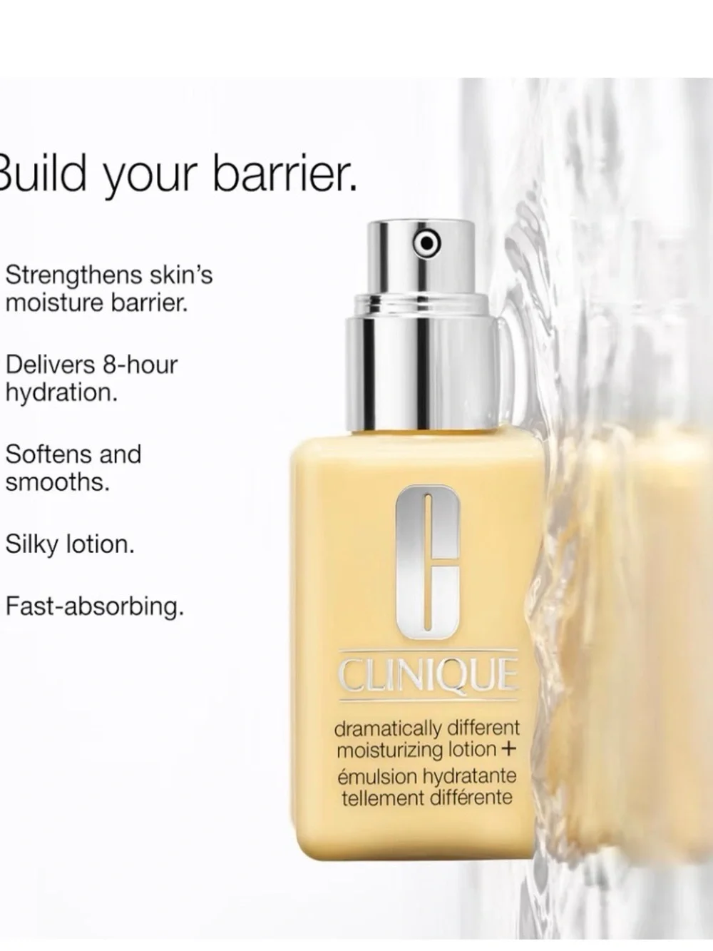 Clinique dramatically different moisturizing lotion.  4.2 oz
